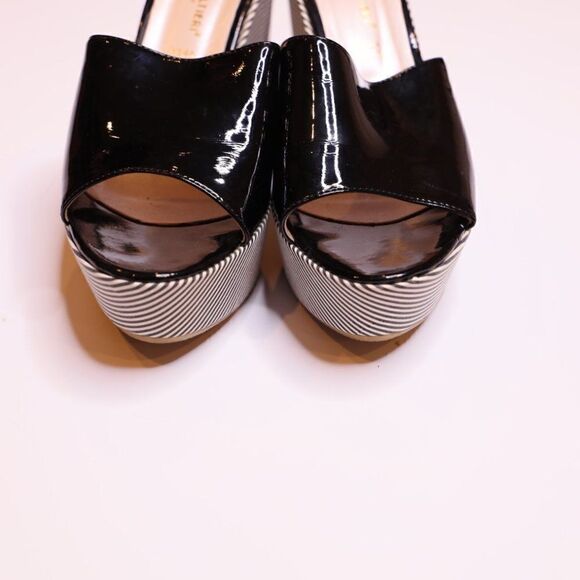Platform Y2K Wedge Slides Sz 9 - Picture 3 of 5